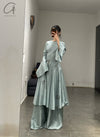 Mutedance 24 Autumn and Winter Waist Silk Dress/Pants MD-MD24FW100-blue MD24FW94